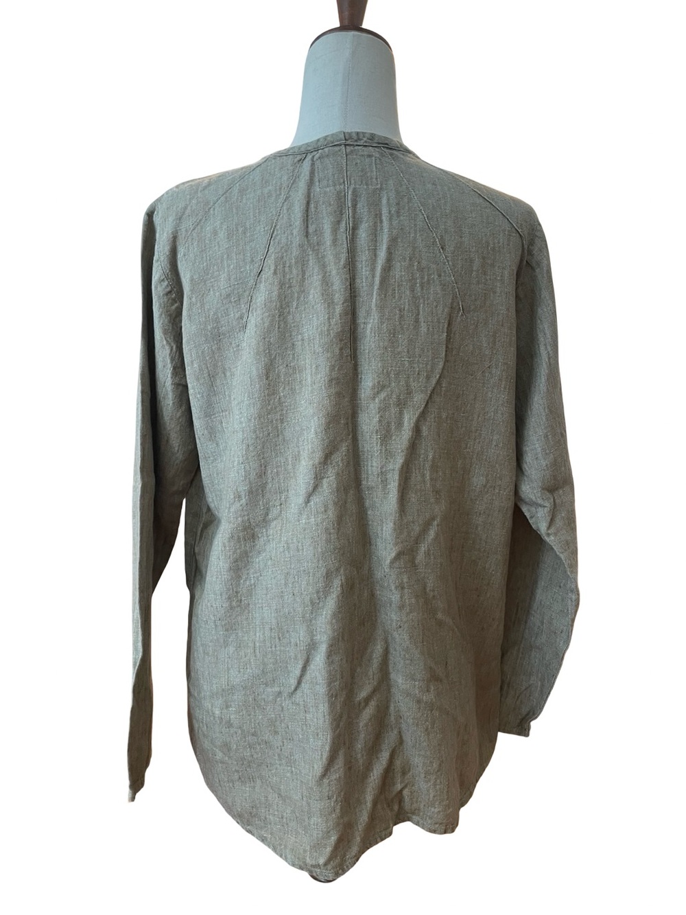 FLAX 100% LINEN TOP - Picture 7 of 12